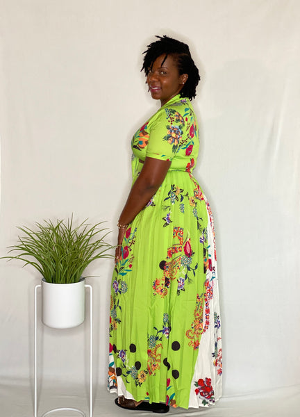 Key Lime Maxi Dress